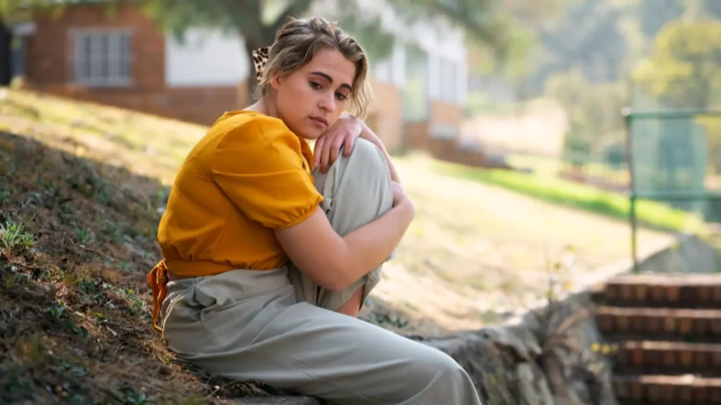 mujer triste (depresión)